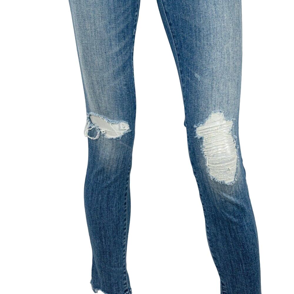 MOTHER Denim Size 25 The Looker Ankle Chew Jeans in MUMS THE WORD - Picture 9 of 13
